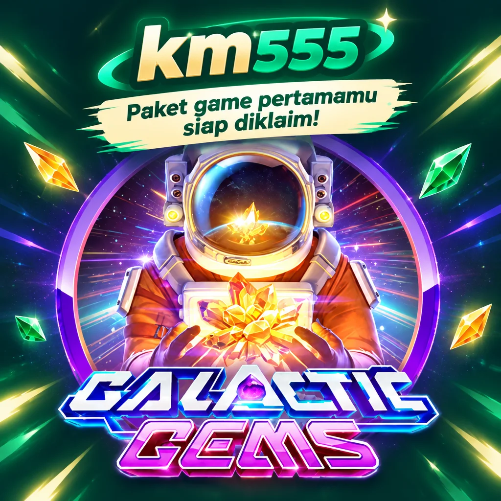 km555 · Galactic Gems · Tampilan permainan
